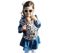 manduca DollCarrier - Mochila portamuñecas para niños a Partir de 18 Meses, Accesorios para muñecas para niños y niñas, para Llevar Peluches y muñecas, Talla única, Color Negro