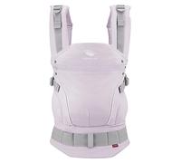 manduca First - Mochila Portabebés Ajustable (3,5-20 kg) - Portabebés Para Porteo Frontal, a la Cadera y a la Espalda - Monochrome Lavender
