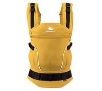 manduca FIRST Portabebes > Gold < Mochila Portabebe Ergonomica, Algodón Orgánico, Extensión de Espalda Patentada, para Recién Nacidos y Bebés de 3,5 a 20 kg (gold)