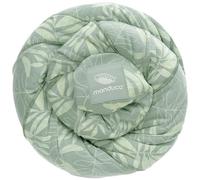 manduca SLING Fular Portabebes Bandolera elástica/Fular Porta-Bebé, Algodón Orgánico, para recién nacidos y niños pequeños (3,5-15kg) - Botanic Green