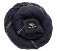 manduca Sling - Fular Portabebés Elástico - Para el Porteo de Bebés Desde Recién Nacido y Niños Hasta los 15 Kg - Algodón Ecológico - Certificado GOTS - Negro