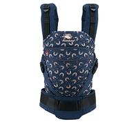 manduca XT - Mochila Portabebés Expandible - Para Bebés desde Recién Nacido y Niños Pequeños - Algodón Orgánico - Para Porteo Frontal, a la Cadera y a la Espalda - Rainbow Night