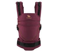 manduca XT - Mochila Portabebés Expandible - Para Bebés desde Recién Nacido y Niños Pequeños - Algodón Orgánico - Para Porteo Frontal, a la Cadera y a la Espalda - Denimberry-toffee