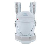 manduca XT - Mochila Portabebés Expandible - Para Bebés desde Recién Nacido y Niños Pequeños - Algodón Orgánico - Para Porteo Frontal, a la Cadera y a la Espalda - Monochrome Arctic