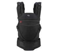 manduca XT - Mochila Portabebés Expandible - Para Bebés desde Recién Nacido y Niños Pequeños - Algodón Orgánico - Para Porteo Frontal, a la Cadera y a la Espalda - Monochrome Obsidian