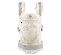 manduca XT - Mochila Portabebés Expandible - Para Bebés desde Recién Nacido y Niños Pequeños - Algodón Orgánico - Para Porteo Frontal, a la Cadera y a la Espalda - Botánico Vainilla