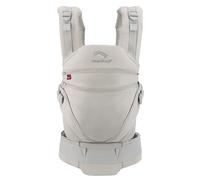 manduca XT - Mochila Portabebés Expandible - Para Bebés desde Recién Nacido y Niños Pequeños - Algodón Orgánico - Para Porteo Frontal, a la Cadera y a la Espalda - Monochrome Cloud