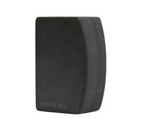 Manduka UnBLOK - Bloque de yoga de espuma EVA de alta densidad - 100% reciclable Bloque de pilates - Soporte ergonómico para estabilidad, comodidad y equilibrio en cualquier postura de yoga, Thunder(gris)