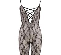 Mandy Mystery - Mono de encaje, color negro negro L/XL