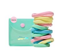 Mane Cintas para el pelo de tela arcoíris (16 unidades)