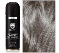Mane Hair Loss Thickening Spray with Added Shine for Thinning Hair - Black