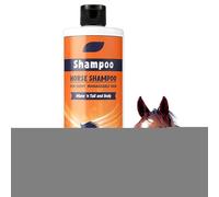 Mane 'n Tail Shampoo De Fórmula - Hwin Pack, para El Cabello De Aspecto Más Grueso, Accesorios para El Cuidado De Caballos con Fórmula De Desenredado, Gel De Ducha Hidratante para La Cola De