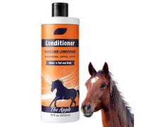 Mane y champú para caballos, champú Mane,Mane y maneso natural laberinto de maneso de 500 ml - Limpiador de abrigo, suministros de aseo a caballo, agregar brillo, desenredar