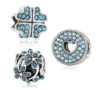 MaNeaz 3 Piezas Charm Pulseras Pulsera De Eslabones Calados Con Bolsa De Terciopelo Negro Para Mujer Niña Para Mujeres En Tu Vida
