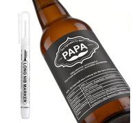 MaNeaz 8 etiquetas para papá cerveza, regalo para el día del padre, regalo de cerveza, regalo para el día del padre, fiesta de rosas, regalo para el mejor papá, incluye bolígrafos