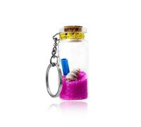 MaNeaz Rosa Regalos De Amor Para Tu Pareja Aniversario De Boda Y Regalos De Adultos Para Hombres Y Mujeres Botella Flotante De Deseos Románticos Con Llavero