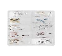 Manecillas de reloj de cuarzo, juego de manecillas de hora y minutos, accesorio de juego de manecillas de reloj de pulsera de cuarzo, manecillas de movimiento de reloj de repuesto (modelos 8200, 8205)