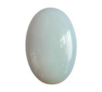 Manekieko Piedra De Cuidado De Opal SintéticaBolsa De Palma OvaladaPiedra De Energía De Masaje De Cristal De Curación