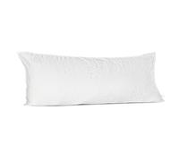 MANEMI Almohada Viscoelástica 40x135cm Transpirable, Relleno de Espuma de Memoria Fragmentada envueltos en Capas de Fibra, Funda de Aloe Vera, Experiencia de Sueño Fresca y Cómoda