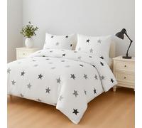 MANEMI Funda nordica 260x240cm, Funda nordica Cama 180, Juegos de nordicas con Funda de cojin 50x75cm, 100% Poliester, Funda con Cremallera, sueva y Transpirable