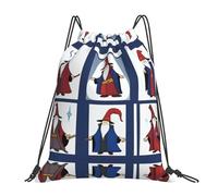 Manera Bolsa De Cuerdas Impresión De La Hora De Las Brujas Mochila Cordónes Ajustable Bolsa De Gimnasia para Hombre Viaje Adulto 36X42Cm