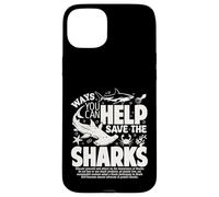Maneras en Que Puede Ayudar a Salvar a los Tiburones difundir la Conciencia sobre los Tiburones Carcasa para iPhone 15 Plus