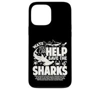 Maneras en Que Puede Ayudar a Salvar a los Tiburones difundir la Conciencia sobre los Tiburones Carcasa para iPhone 13 Pro MAX