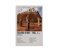 Måneskin Teatro D'ira Vol. IArt - Impresión moderna de imagen para decoración de dormitorio familiar, póster impreso, sala de estar, estética, lienzo para pared, decoración de dormitorio de jóvenes y