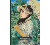 Manet Journal: An awesome Vintage Floral Notebook perfect for lover's of Art and Design. With a stunning cover this Professional and Business Notepad ... pages. A great gift for any Fan of the Arts.