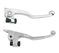 Maneta Accossato Derecha para GAS GAS TXT PRO REPLICA de 2013 a 2014 (CC 300) Accossato Maneta de Plata corta