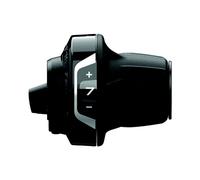 SHIMANO Slrv4007r Palanca de Cambios SL-RV400 Revo, Mano Derecha, 7 velocidades, con Pantalla óptica de Engranajes, Unisex, Negro