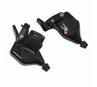Maneta de cambio de bicicleta de montaña P2R indexada de aluminio con sistema d