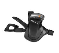 Maneta de cambio MTB de 9 velocidades con tecnología push-pull. Modelo Sunrace