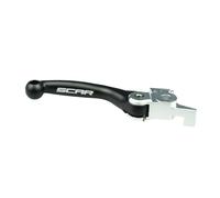 Maneta de freno scar flex plegable negro para moto repuestos accesorios piezas