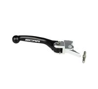 Maneta de freno scar flex plegable negro para moto repuestos accesorios piezas
