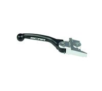 Maneta de freno scar flex plegable negro para moto repuestos accesorios piezas