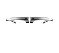 Maneta De Puerta Coche Para Hyundai Para Tucson 2016-2019 Manija Exterior Cromada Para Puerta Delantera Izquierda/derecha De 82651D3710 Manijas Puerta Coche(Left and RiGht)