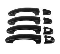 Maneta De Puerta Coche Para T5 Para T6 Para CADDY Para VAN 2003-2015 8 Piezas De Cubiertas Para Manijas De Puerta, Color Negro Brillante Manijas Puerta Coche