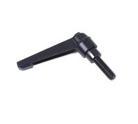 Maneta de sujeción, Manija de palanca de sujeción for tornillo de M4-M10, bloqueo de perno, perilla de rosca macho externa, Multicolor(Black,Screws M4X16)