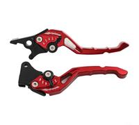 Maneta Embrague Freno Disco para tambor Aluminio CNC Maneta Embrague(Red) | CNC aluminio, ergonomía superior, control preciso, izquierda derecha, resistente deformación