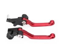 Maneta Embrague Freno Kit Palancas Control Manual Plegables Motocicleta XR 125L XR 190L XR 150L XR 650L 2024 Palancas Embrague Freno Pivote Color Embrague Freno Motocicleta(Red)