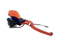 Maneta Embrague Freno Moto Para 50CC - 300CC Universal 22mm 7/8 ''pistón Motocicleta 14mm Palancas Bomba Cilindro Maestro Embrague Freno Palanca Embrague Hidráulico(H)