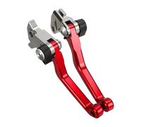 Maneta Embrague Freno Moto Para Beta 250 300 350 390 430 480 RR 2T 4T 2013-2023 Dirt Bike Motocross Aleación Aluminio Plegable Palancas Embrague Freno Manija(Red)