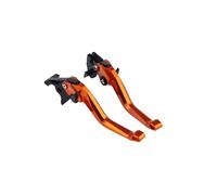 Maneta Embrague Freno Moto para Ducati para Monster 937 para Panigale para DIAVEL para Carbon Accesorios De Motocicleta Palanca Embrague Freno Corta 5D(Orange)
