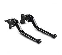 Maneta Embrague Freno Moto para Kawasaki Z800 Z800E 2013-2016 para Z750 2007-2012 Palancas Embrague Freno Motocicleta Palanca Freno Motocicleta(Black Long)