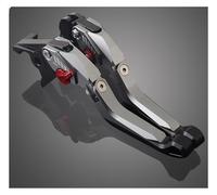 Maneta Embrague Freno Moto para Keeway V para Cruise 125 para MOTOPA V Cruise 125 Palancas De Embrague De Freno De Aluminio CNC 5D para Motocicletas Ajustables Y Plegables Embrague Juego Palancas(H)