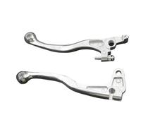 Maneta Embrague Freno Moto para Suzuki para DR250 para DRZ400 Par De Palancas De Embrague De Freno Cromadas para Motocicleta