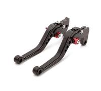 Maneta Embrague Freno Moto Para Suzuki Para LTZ400 LTZ 400 2003 2004 2005 2006 2007 2008 2009 Palanca De Embrague De Freno Ajustable CNC Para Motocicleta(Black 147mm)