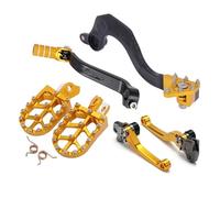 Maneta Embrague Freno Moto Para SUZUKI Para RMZ250 10-18 Para RMZ450 08-19 Para DRZ400S Para DRZ400SM Palanca Cambios Motocicleta Pedal Cambio Palanca Pedal Embrague Reposapiés(B)