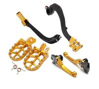 Maneta Embrague Freno Moto Para SUZUKI Para RMZ250 10-18 Para RMZ450 08-19 Para DRZ400S Para DRZ400SM Palanca Cambios Motocicleta Pedal Cambio Palanca Pedal Embrague Reposapiés(A)